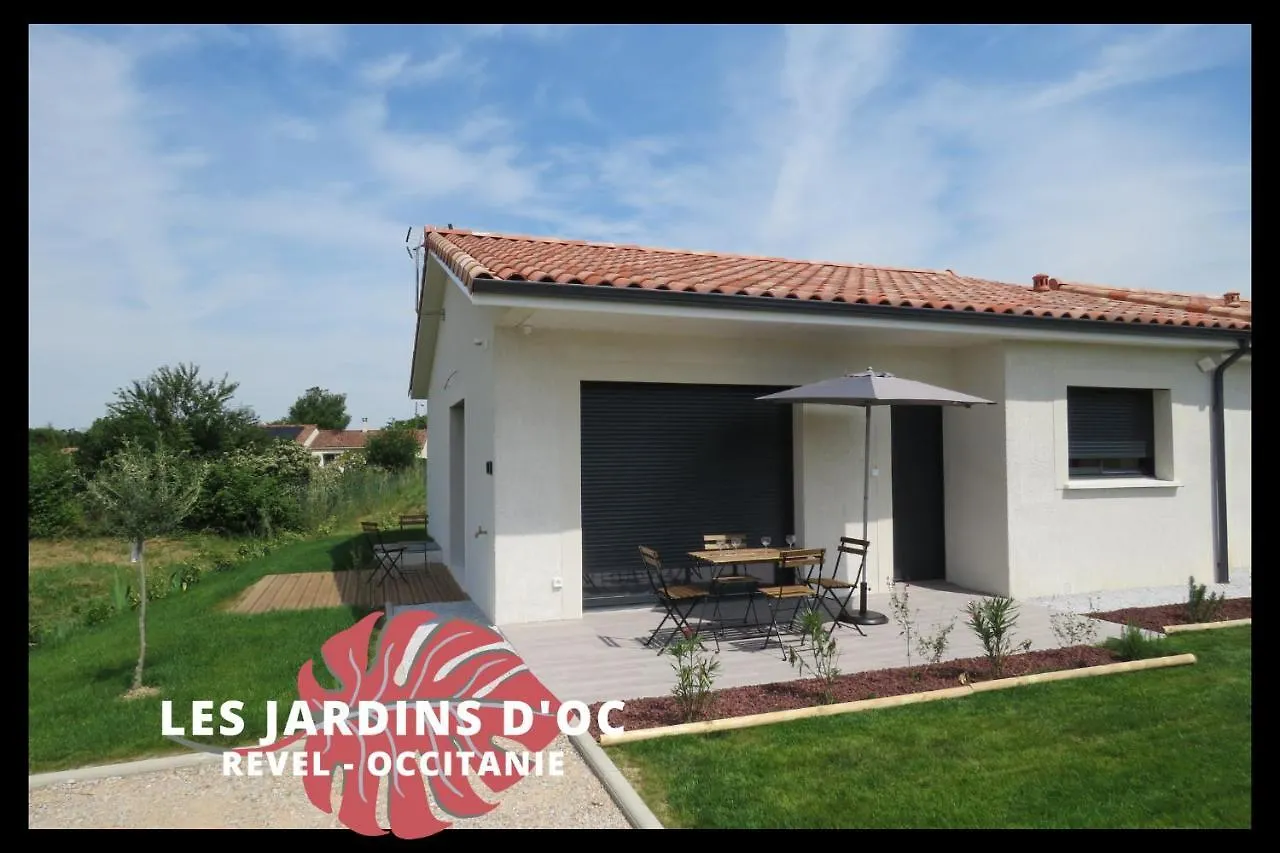فيلا Les Jardins D'Oc ٭ Revel ٭ Wifi ٭Jardin ٭T3 Neuf 0*, ريفيل فرنسا